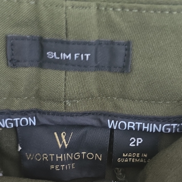 Worthington Olive Ankle Pants - Picture 3 of 10